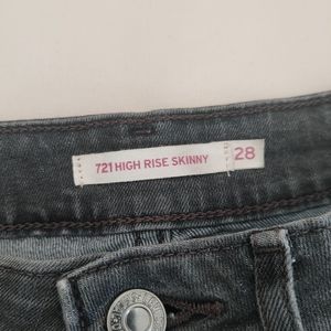Levi's 721 high rise skinny